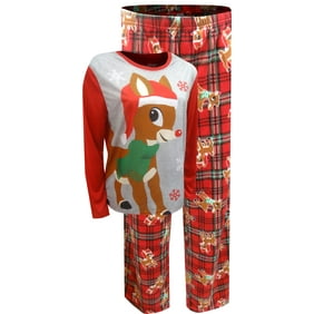 Briefly Stated Womens Rudolph The Red-Nosed Reindeer Plus Size Christmas Pajama